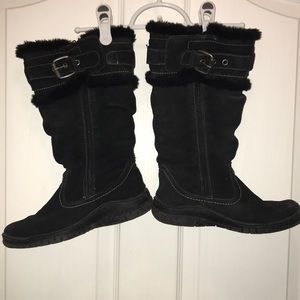 🥾 Black Swede Boots WB10